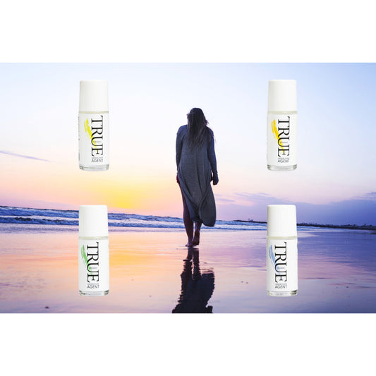 Undercover agent natural deodorant 4 scents- original (ho leaf) , lavender, lemongrass, Ylang Ylang 