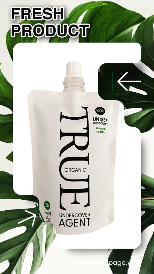 ### Embrace Sustainability with Our Award-Winning Undercover Agent Deodorant - True Organic of Sweden