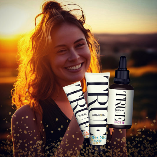 Organic skincare products by True organic of Sweden 