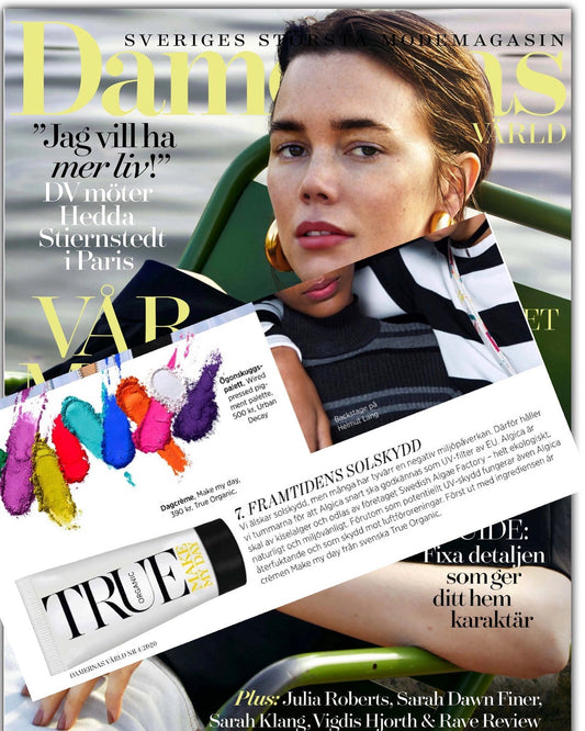 Sunscreen of the future - True Organic of Sweden