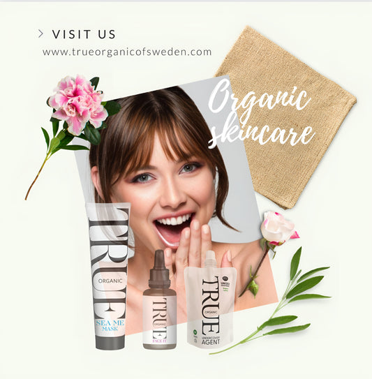 Swedish organic skincare by True organic of Sweden