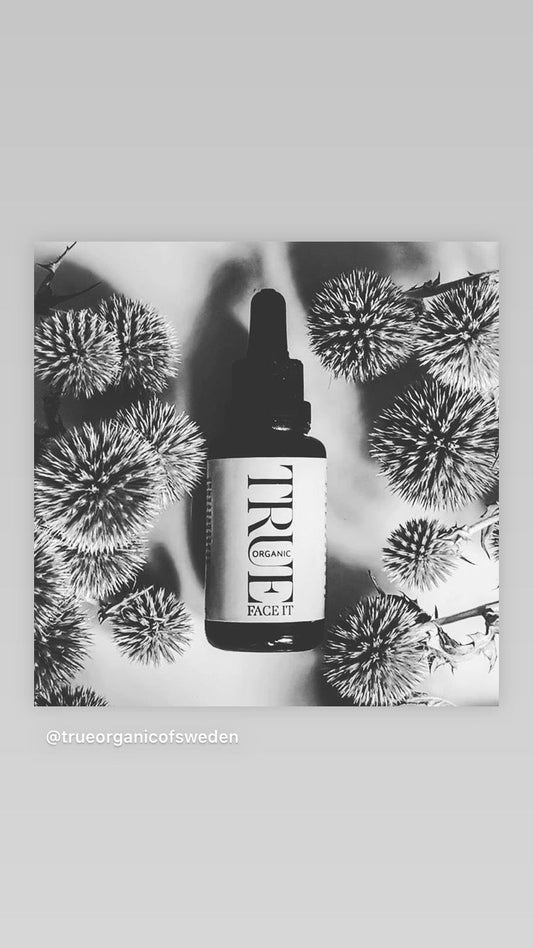 Face it oil - beneficial on the skin - True Organic of Sweden
