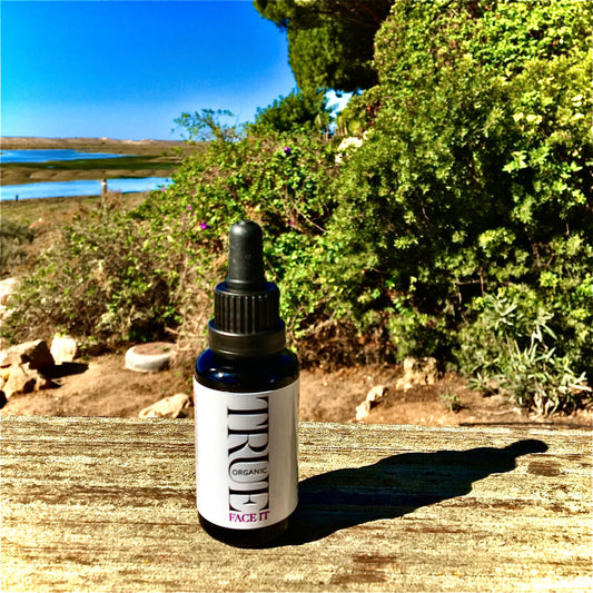 Face it organic serum for summer glowing skin 