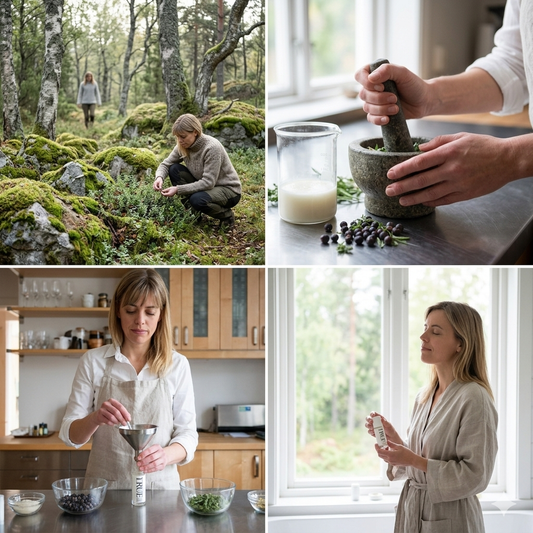 True organic of Sweden , natural skincare products cultivated in Sweden 