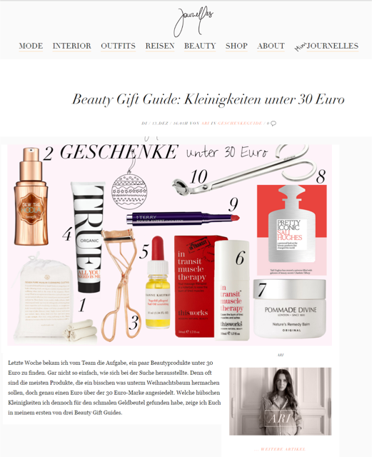 Journelles - True Organic of Sweden