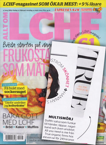 LCHF, Februari 2015 - True Organic of Sweden