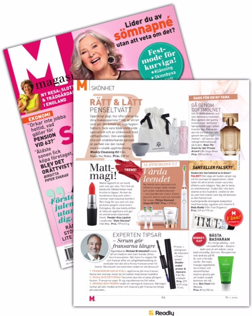 M Magazine, Sweden 2018 - True Organic of Sweden