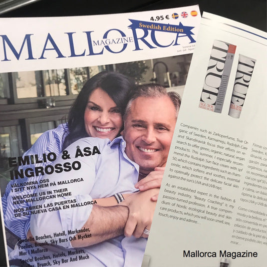 Mallorca Magazine, Spain, 2017 - True Organic of Sweden