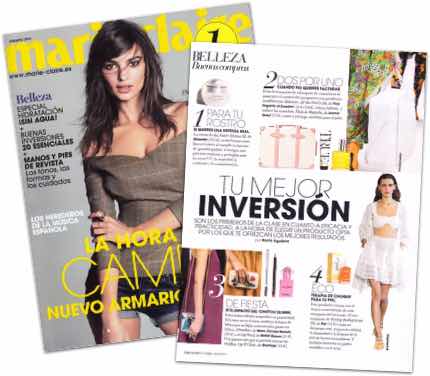 Marie Claire, España, 2017 - True Organic of Sweden