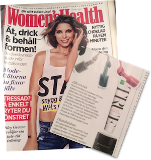 Women's Health, December 2014. - True Organic of Sweden