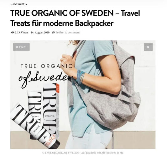 just me & beauty - True Organic of Sweden