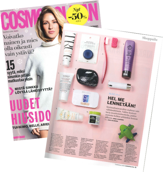 Cosmopolitan, FINLAND, January 2016 - True Organic of Sweden